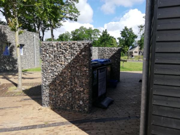 Steenkorven Kliko afscheiding zakelijke toepassing