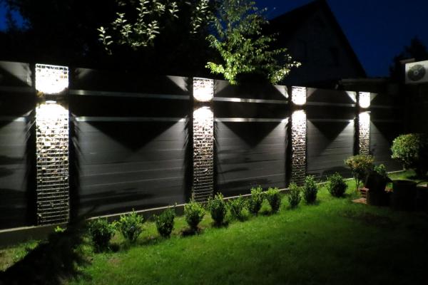 Schanskorven met LED verlichting